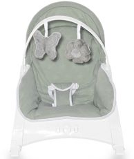 Шезлонг-гойдалка 3 в 1 Lorelli Alex with table Frosty Green STARS